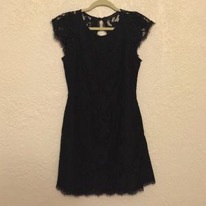 Lace backless dress