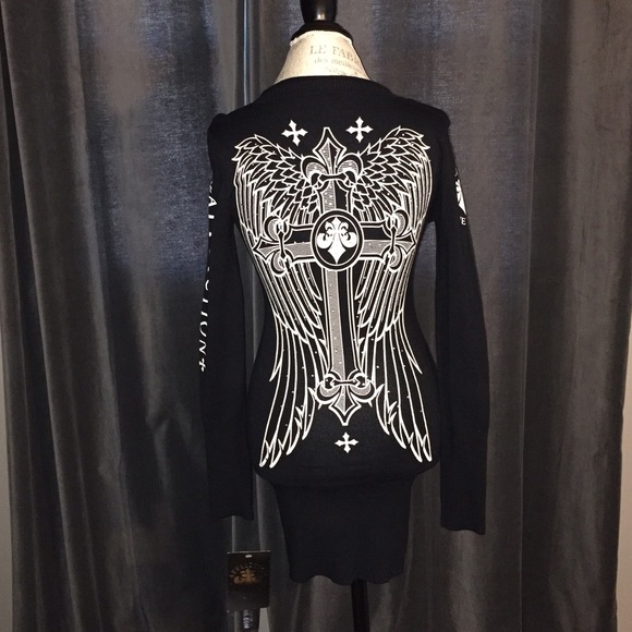 Affliction Sweater NWT