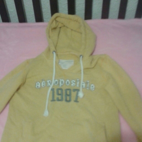 Yellow areopostale sweatshirt