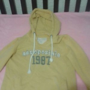 Yellow areopostale sweatshirt