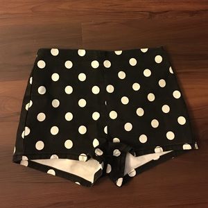{F21}  Polka Dot Shorts