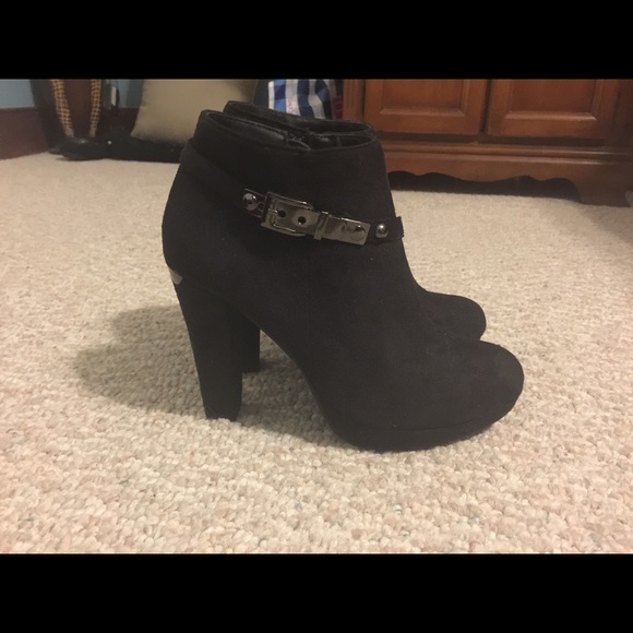 Black booties