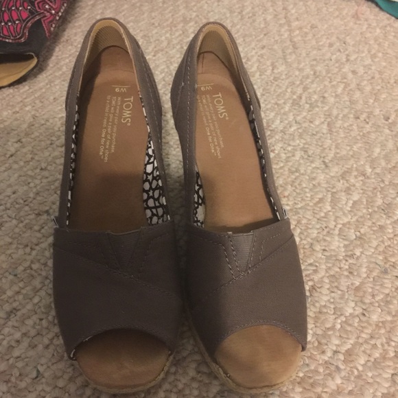 Toms wedge sanded
