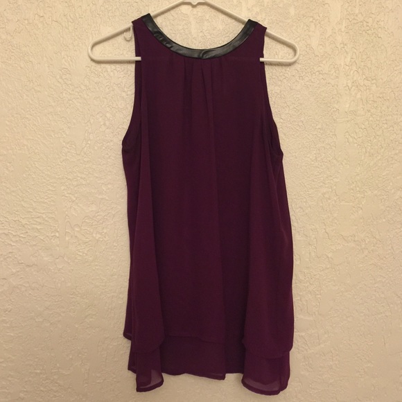 Purple tank