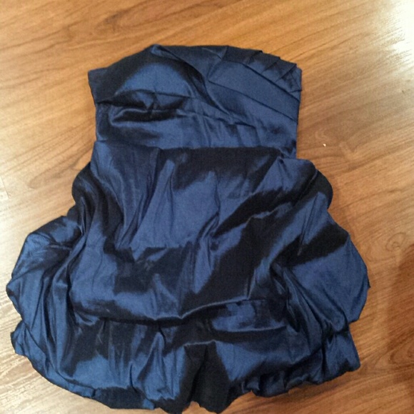 Navy blue formal dress