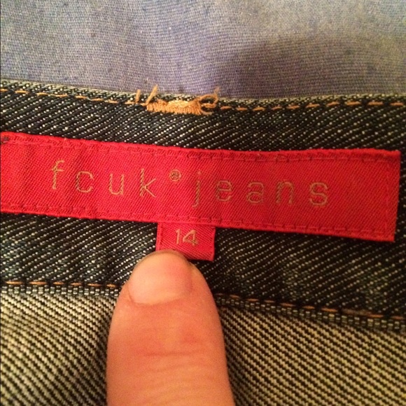 Fcuk Bootleg Jeans - Picture 2 of 4