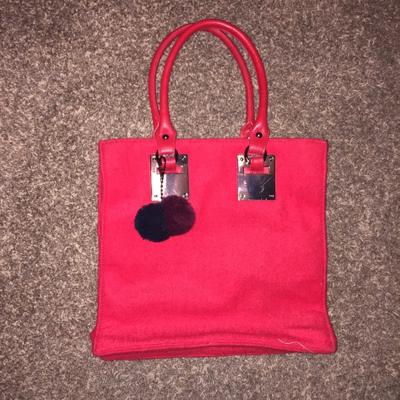 ShoeDazzle Red Handbag