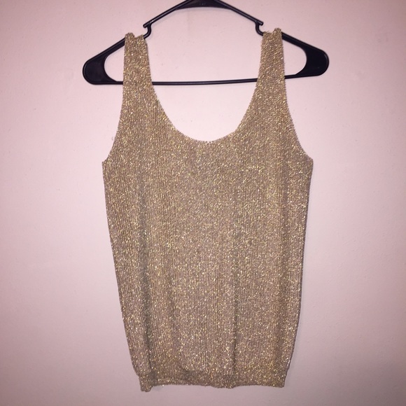 Metallic Gold Tank