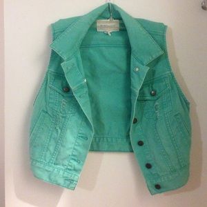 BCBGeneration Turquoise Vest