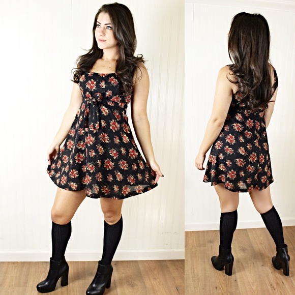 grunge babydoll dress