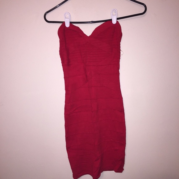 Hotmiamistyles Bandage Tube Dress