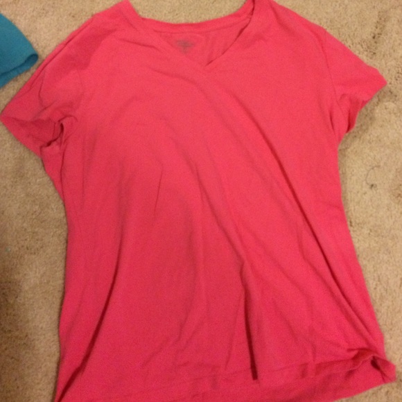 Hot pink shirt