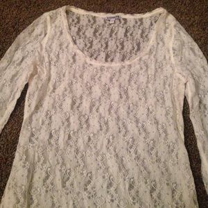 Lace long sleeve