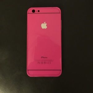 Pink iPhone 6 Plus phone case