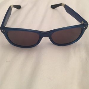 Blue Toms sunglasses