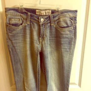 BKE Bootcut Light Faded Jeans