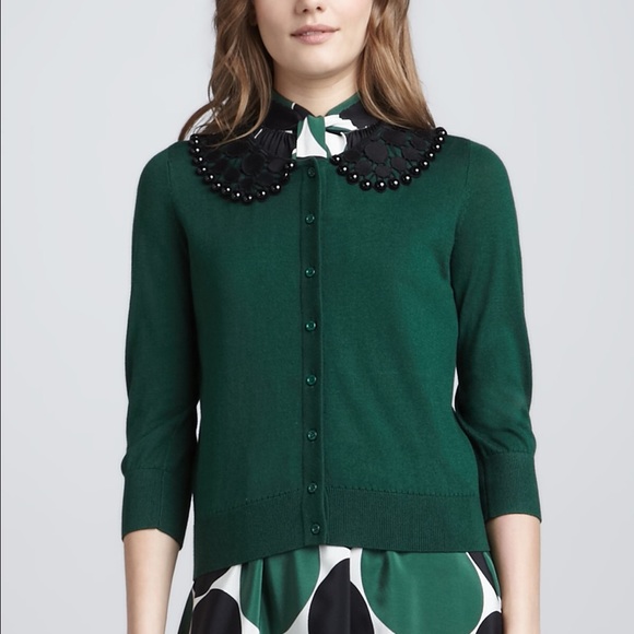 Kate Spade Green Cardigan