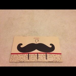 Mustache chalkboard