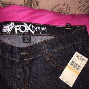 Fox Riders Denim Bermuda Shorts NWT Sz 28 (JR 7)