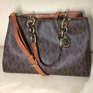 Michael Kors PVC Cynthia Satchel