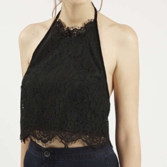 Top shop lace shirt