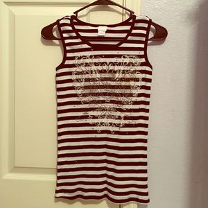 Cute striped tank top!