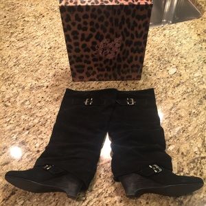 Naughty Monkey - size 10 slouching boots