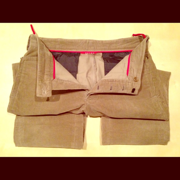 ✨Happy 2016 sale✨ Prada corduroy pants