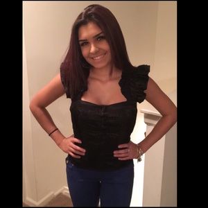 Black top by Grass Collection - size XS