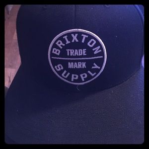 snapback hat (Brixton supply)