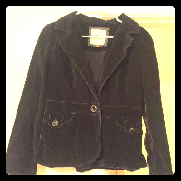Sonoma Black Corduroy Blazer