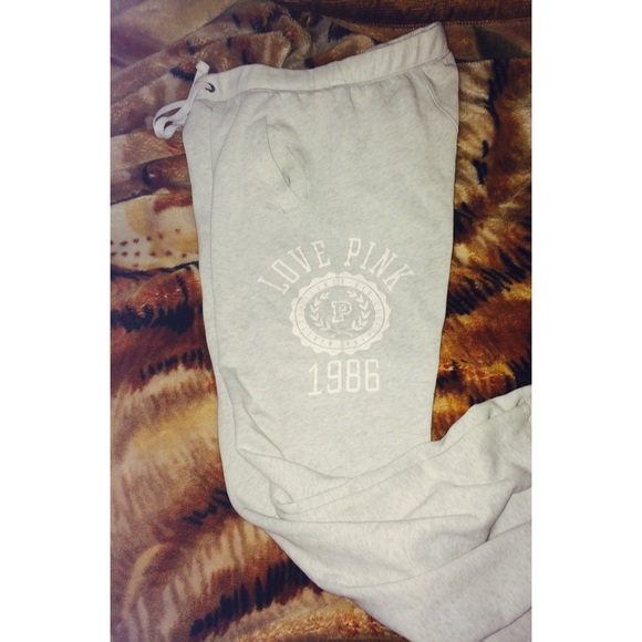 Victoria's Secret Pants - VS pink size XS boyfriend sweats.