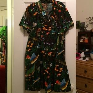 Hand sewn Under the Sea Fish Dress