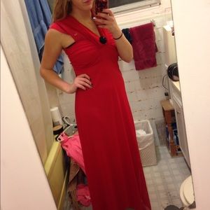 Red taboo prom or formal dress