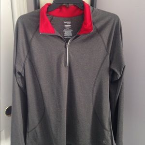 Athletic 3/4 zip jacket