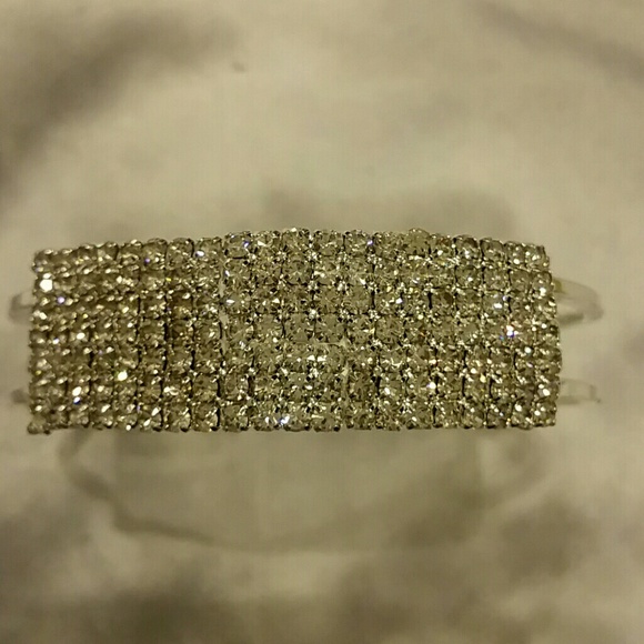 Silver Crystal bracelet