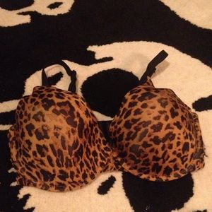 Lightly Lined Leopard Bra