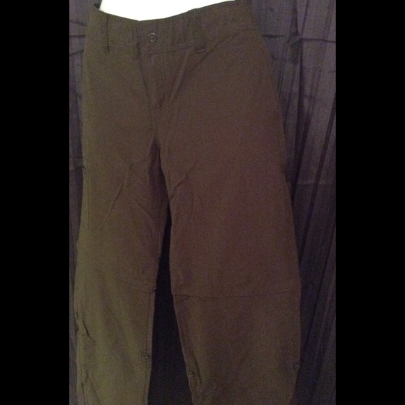 DANSKIN Casual Brown Pants - sz Small - Picture 2 of 4