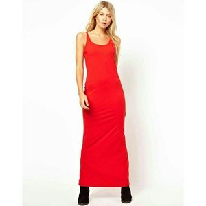 ASOS Red Maxi Dress