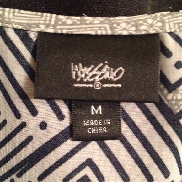 Grey and Navy dress - Picture 3 of 4