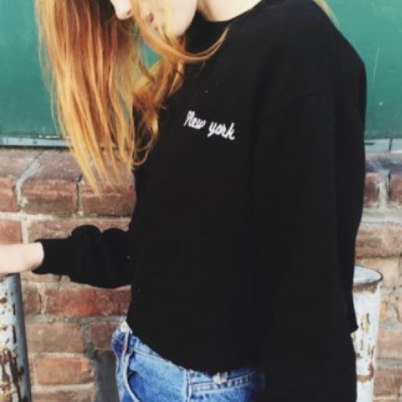 brandy melville new york sweater