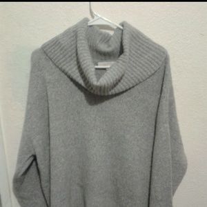 Michael kors grey turtleneck sweater