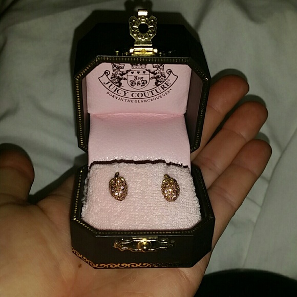 Juicy Couture strawberry earrings