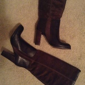 LIMITED ONLY * Nine West Brown knee high boots