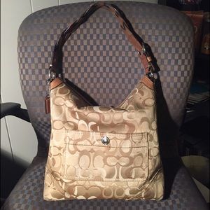 Rare Coach Signature Chelsea Optic Turn-Lock 10991