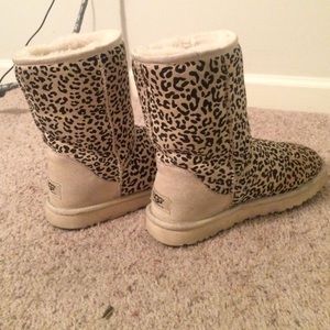 Ugg size 8 cheetah print