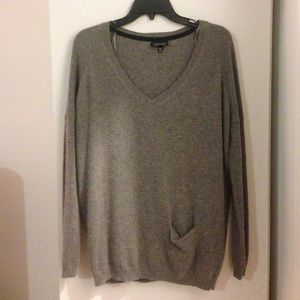 Top Shop Grey Angora Sweater