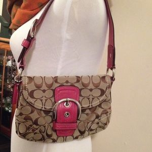 Authentic Coach hand bag