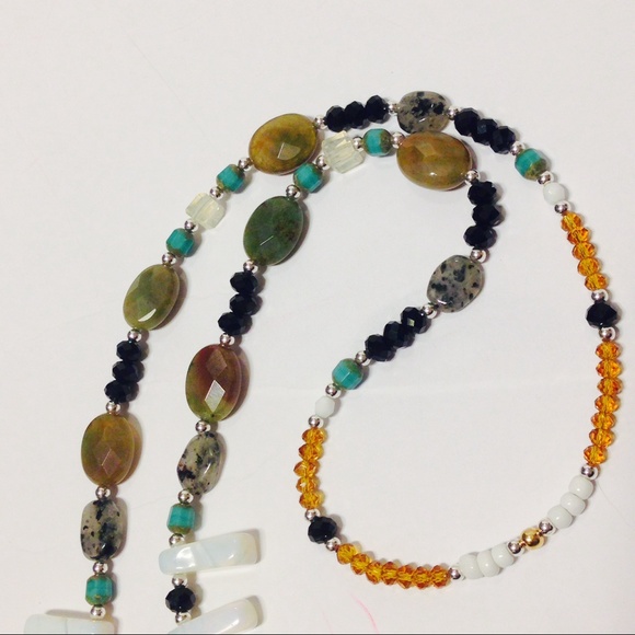 Eclectic never ending sweater necklace - Picture 9 of 9