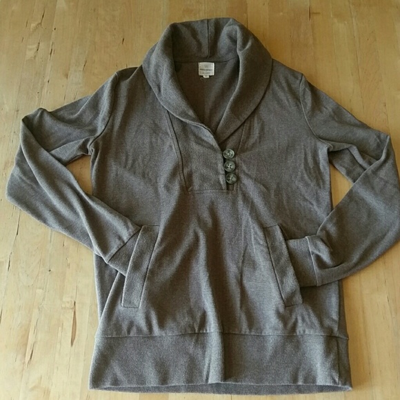 Final price Banana Republic brown sweatshirt